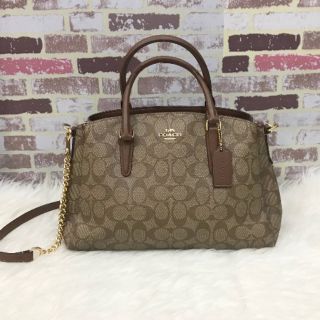 SAGE CARRYALL IN SIGNATURE CANVAS (COACH F29683)
SADDLE2/IMITATION GOLD 12"แท้💯New