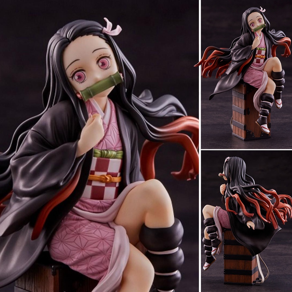 Figure ฟิกเกอร์ Model โมเดล Kimetsu no Yaiba Demon Slayer ดาบพิฆาตอสูร Kamado Nezuko คามาโดะ เนซึโกะ