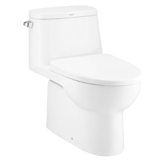 Sanitary ware 1-PIECE TOILET COTTO C1142 6L WHITE sanitary ware toilet สุขภัณฑ์นั่งราบ สุขภัณฑ์ 1 ชิ้น COTTO C1142 6L สี