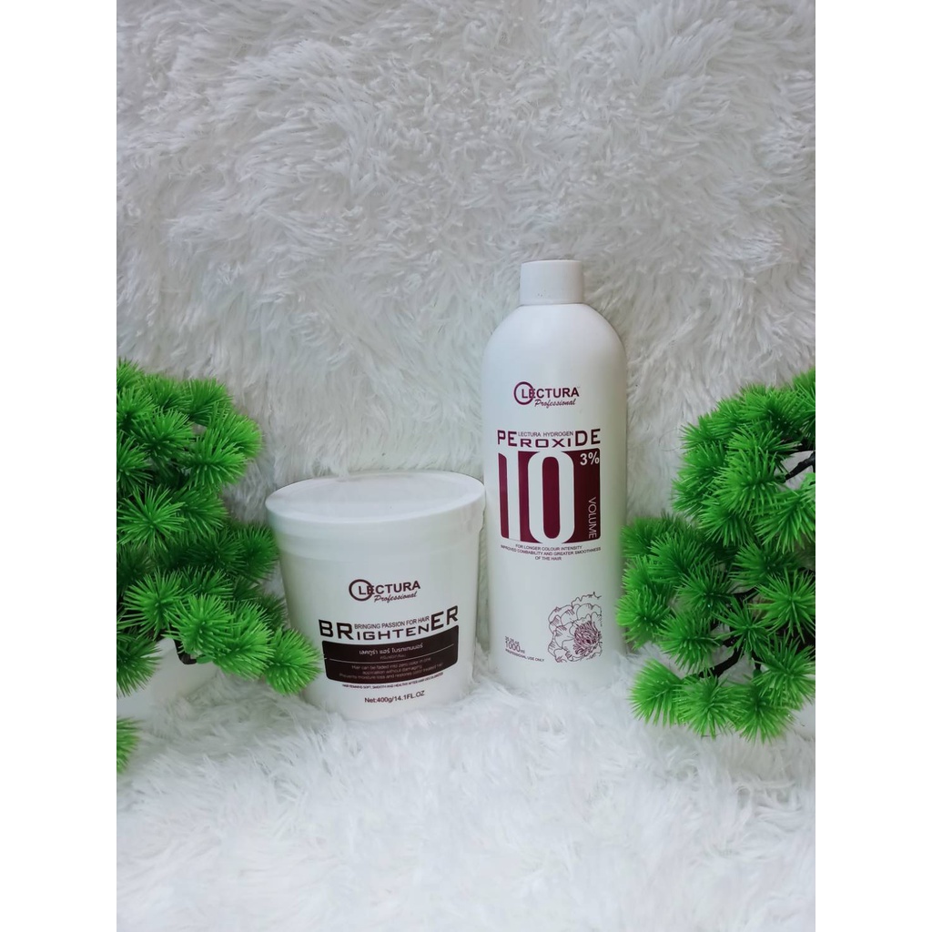 LECTURA แฮร์ไบรทเทนเนอร์ + ไฮโดรเจน 3%  6%  9% 12%