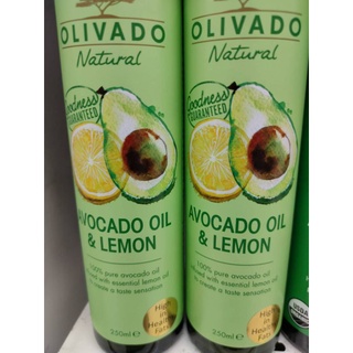 Avocado Oil​ &amp; Lemon100%   น้ำมันอโวคาโด&amp;เลม่อน​  250มล.