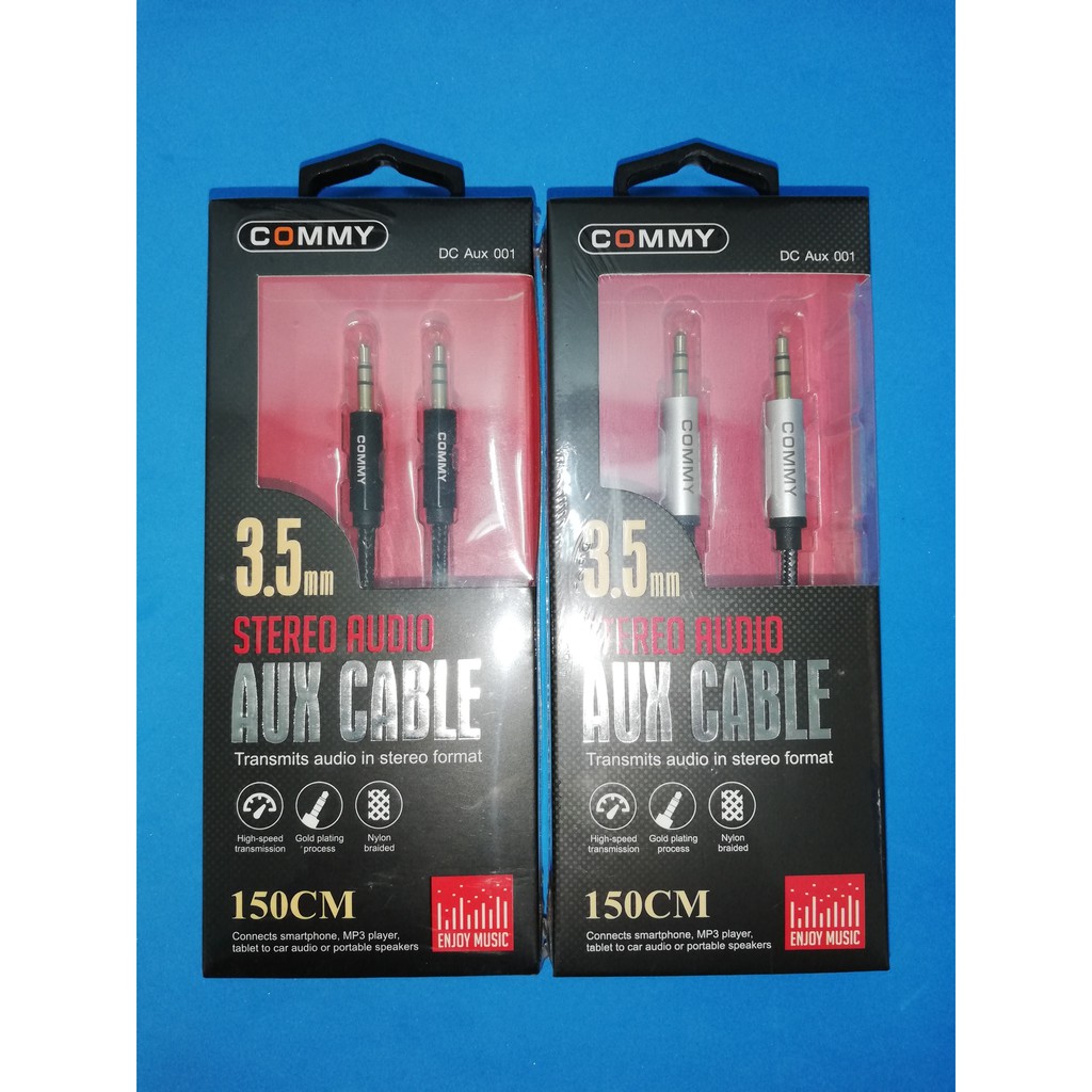 สาย AUX Commy Stereo Audio