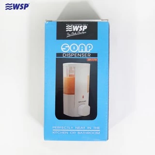 WSP ที่กดสบู่เหลว 1 ช่อง ที่กดสบู่เหลวติดกำแพง ที่กดสบู่ ติดตั้งง่าย ขนาด 400 ml. รุ่น DP-117W (สีขาว)