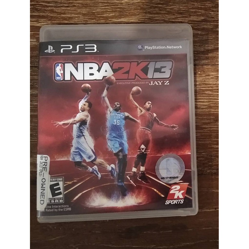 แผ่นเกม ps3 มือสอง NBA2K13 สภาพดี