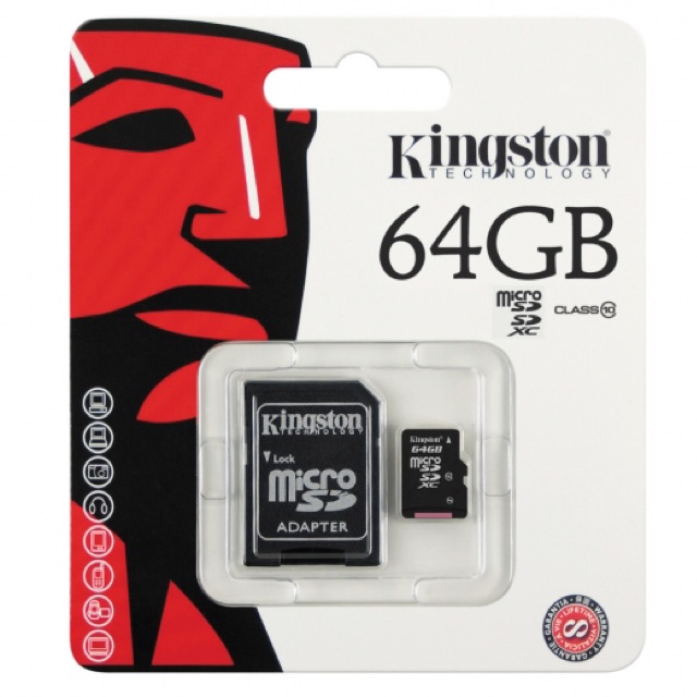 Kingston Micro SD Card 64 GB Class 10 Shopee Thailand