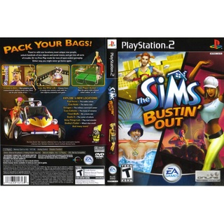 แผ่นเกมส์ PS2 The Sims Bustin Out   คุณภาพ ส่งไว (DVD)