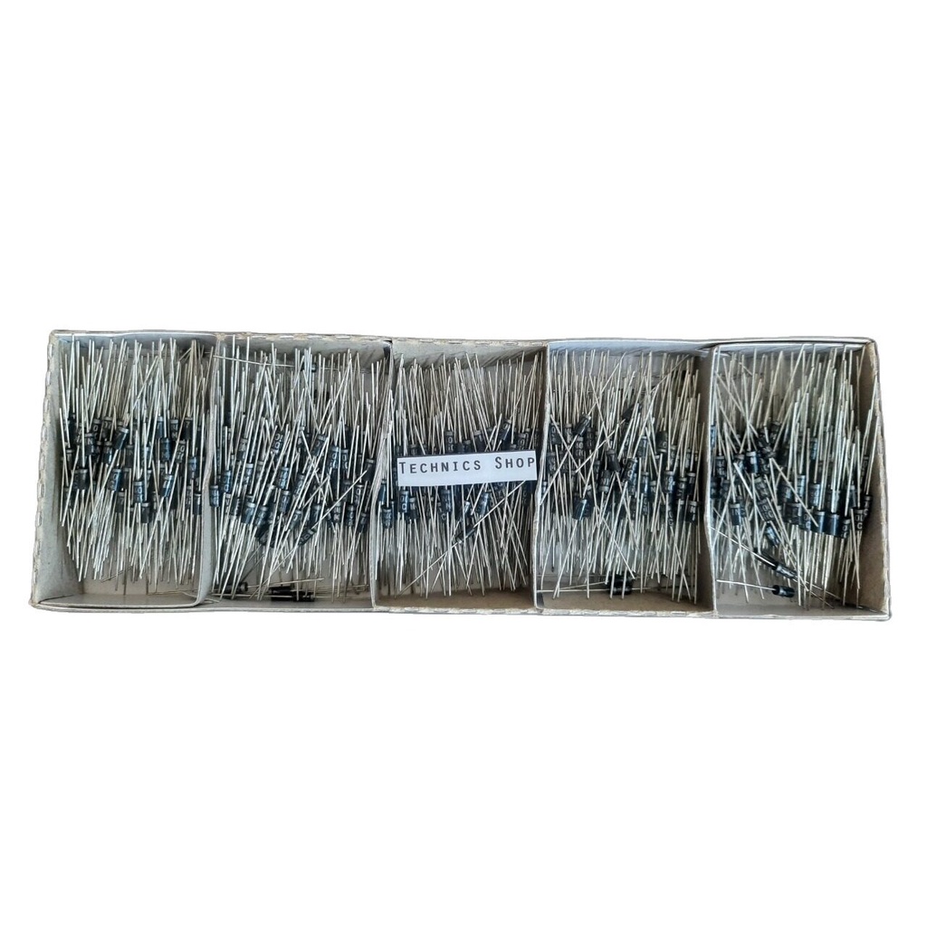 Diode ไดโอด 1N4001 1N4002 1N4004 1N4007 จำนวน 5 ตัว