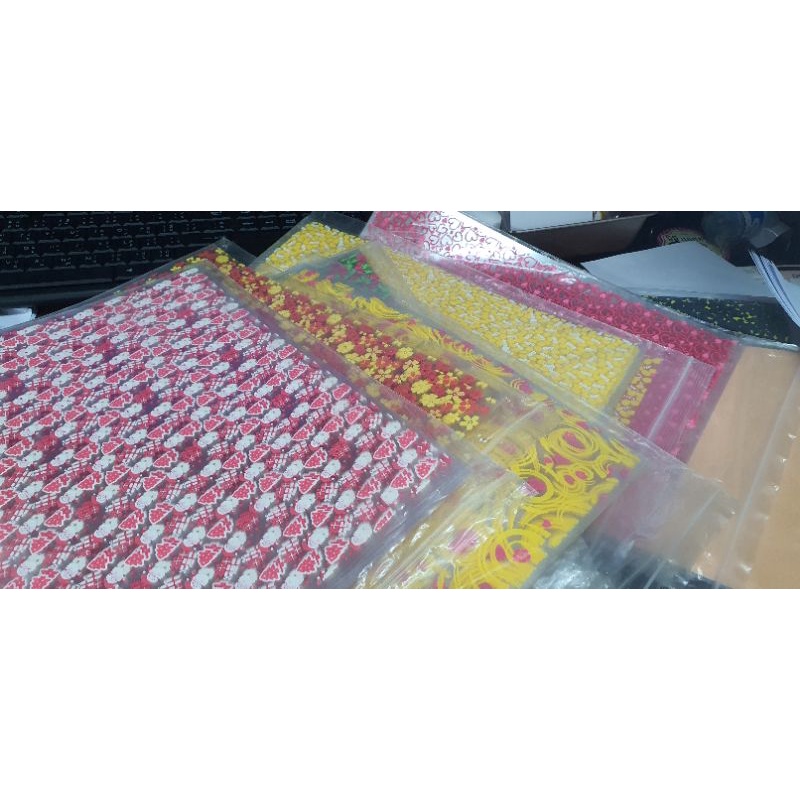 แผ่นลอกลายช็อคโกแลต Chocolate Transfer Sheet แผ่นลอกลายช็อกโกแล็ต แบบ แผ่น ขนาดเอสี่