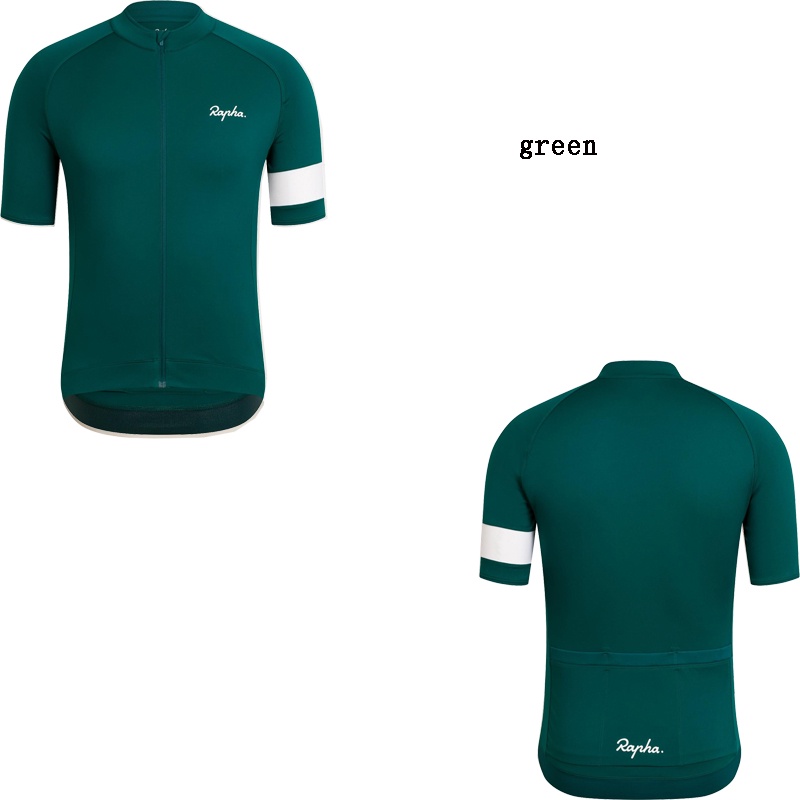 พร้อมส่ง ใหม่ เสื้อกีฬา สีเขียว สําหรับผู้ชาย ปั่นจักรยานเสือภูเขากลางแจ้ง