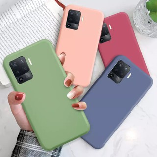 OPPO A76 A77 A96 A16 A54 A74 A94 A15s A53 A93 A73 A31 A15 A52 A92 A72 Case เคสซิลิโคน สำหรับ