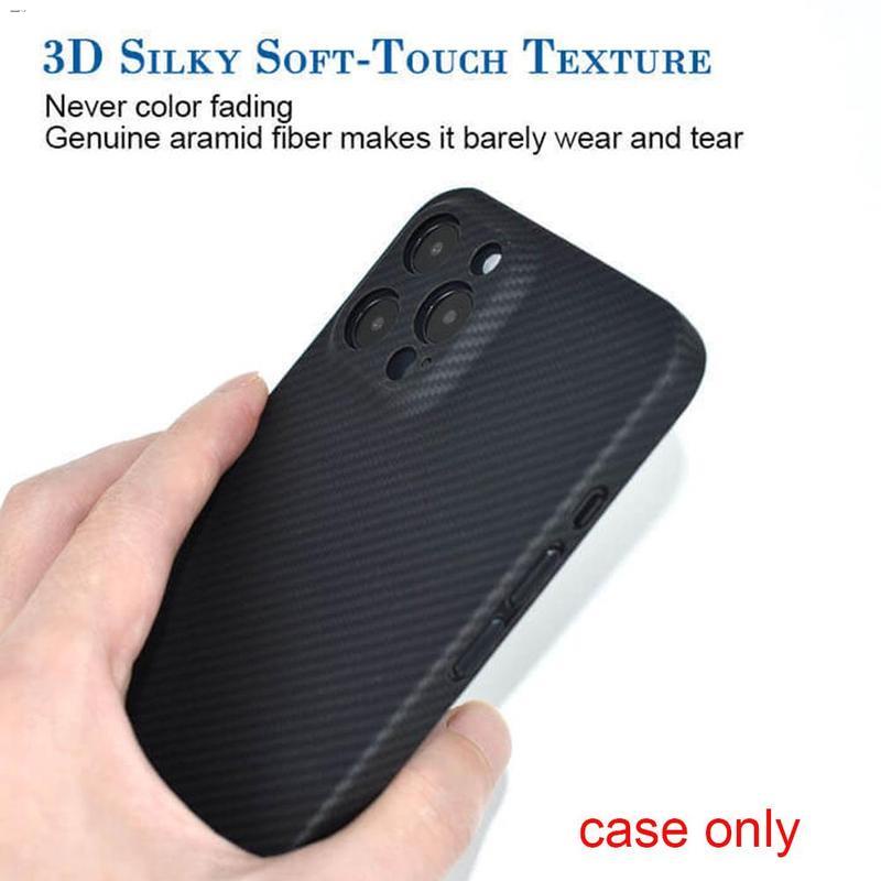 carbon real carbon fiber phone Case For iphone 12 Ultra-thin business ...
