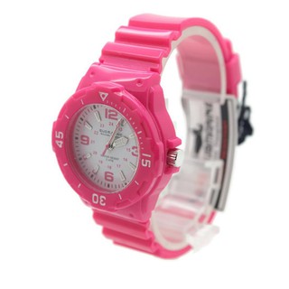 Submariner นาฬิกาผู้หญิงและเด็ก สายยาง ระบบเข็ม - S0018 (Pink)