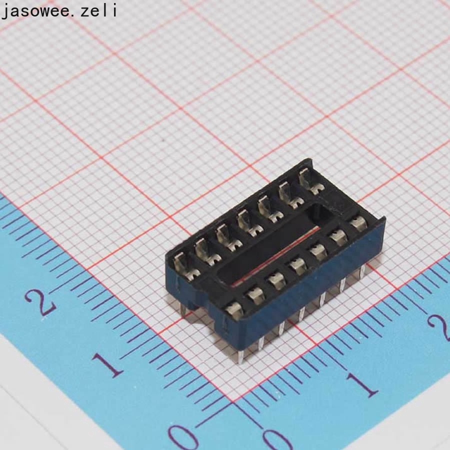 ซ็อกเก็ตอะแดปเตอร์เชื่อมต่อ 14 Pin Pins-DIP IC 10 ชิ้น