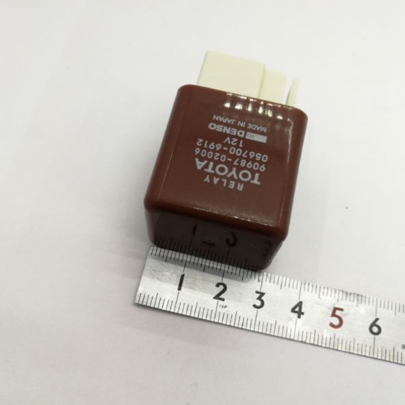 Relay RTT7121 รีเลย์ 4-Pin / 5Pin 12V 40A สำหรับ Toyota 1ตัว 90987-02006 / 056700-6912 /90987-04002 / 056700-6780 - รูปที่ 4