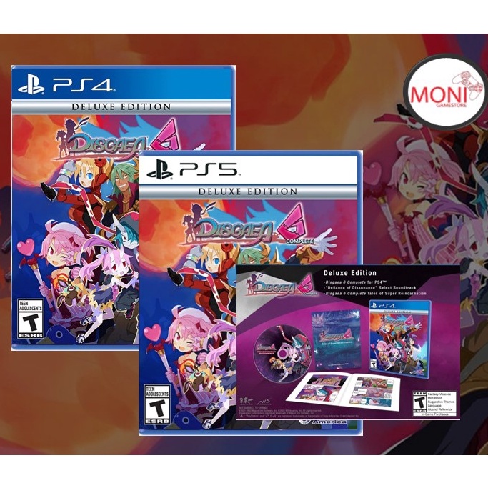 Disgaea 6 Defiance of Destiny Deluxe Edition PS4 / PS5 | Shopee Thailand