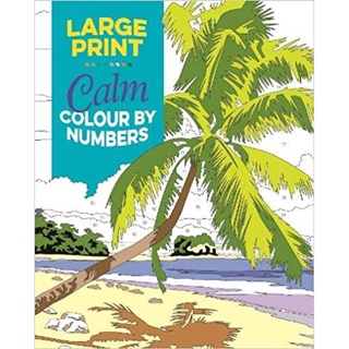 Large Print Calm Colour by Numbers