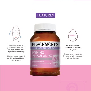 BLACKMORES EVENING PRIMROSE OIL 1000 MG 60เม็ด