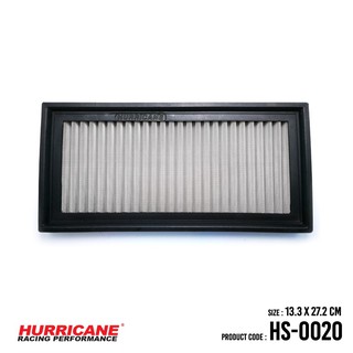 HURRICANE กรองอากาศสแตนเลส , ผ้าแดง  ( Chrysler Dodge Ford Plymouth ) HS-0020