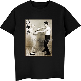 เสื้อยืดผ้าฝ้ายพิมพ์ลายขายดี เสื้อยืดลําลอง แขนสั้น พิมพ์ลาย Wing Chun Kung Fu สไตล์ฮาราจูกุ สตรีท แฟชั่นฤดูร้อน สําหรับ