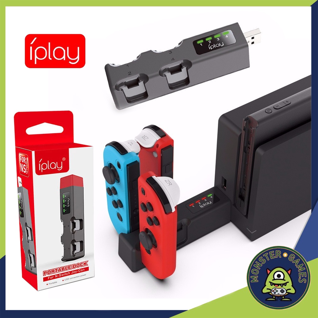 iPlay Portable Dock for Nintendo Switch Joy-con (HBS-194)(ที่ชาร์จจอย Switch)(Charging Dock Switch)