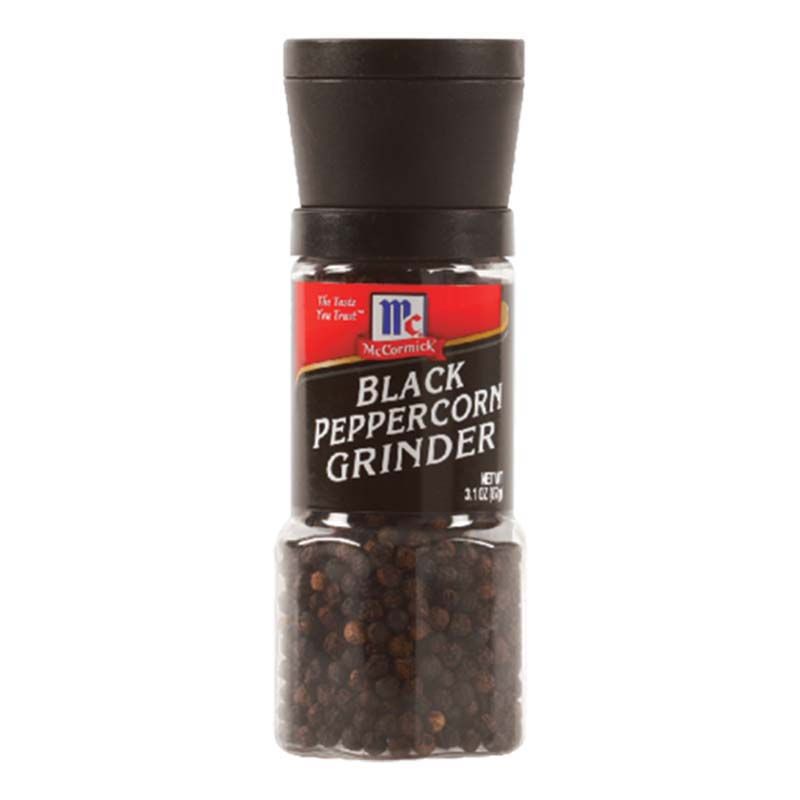 [ส่งฟรี] แม็คคอร์มิค พริกไทยดำฝาบด 70 กรัม - McCormick Black Peppercorn Grinder 70 g