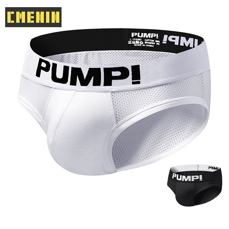 PUMP กางเกงใน ผ้าฝ้าย ระบายอากาศได้ดี สำหรับผู้ชาย