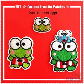 sanrio - keroppi แพทช์ปักผ้า 3 ชิ้น/ชุด