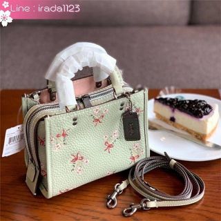 COACH ROGUE 17 WITH FLORAL BOW PRINT ของแท้ ราคาถูก