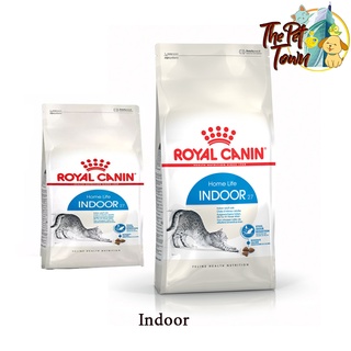 Royal Canin Indoor 27 รอยัลคานิน 400g. อาหารแมวโตเลี้ยงในบ้าน  เลี้ยงในบ้าน อายุ 1-7 ปี ลดกลิ่นอึ