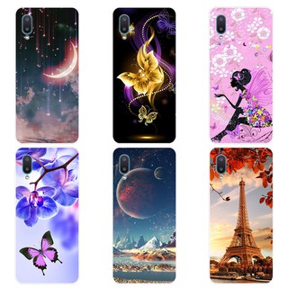 เคสสำหรับ Galaxy A02 เคสซิลิโคน Soft Back Cover Samsung Galaxy A02 A022F GalaxyA02 Case Pattern Silicone เคส