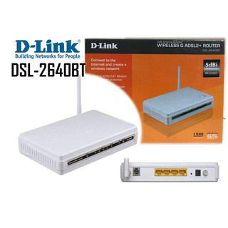 D-LINK DSL-2640BT WIRELESS ADSL2+ROUTER 5dBi