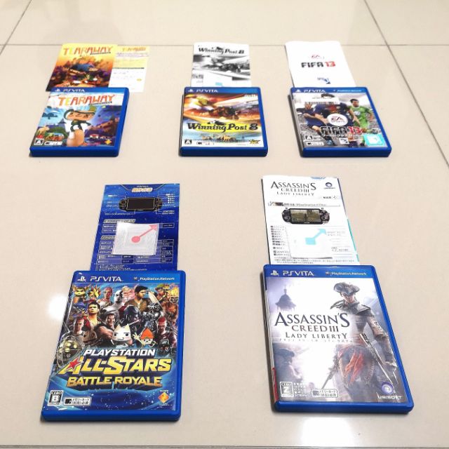 vita games แผ่นเกมส์ ps vita ของแท้ สภาพดีมาก ขายถูกๆจ้า Shopee Thailand