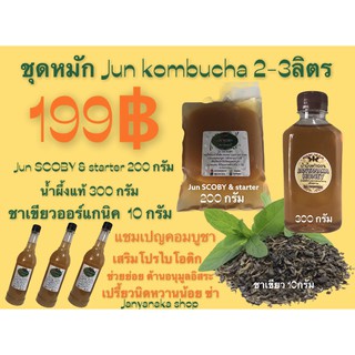 หัวเชื้อ&amp;scoby มั่นใจต้อง⭐️⭐️⭐️⭐ น้ำตั้งต้นอาkombucha ยุการหมักกว่า10ปี(Otop)