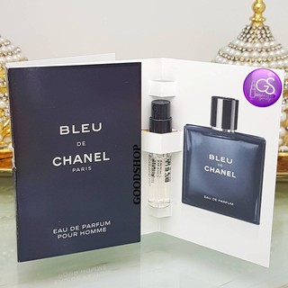 Chanel Bleu Paris EDP Pour Homme 1.5ml. น้ำหอม ขนาดทดลอง หัวสเปรย์