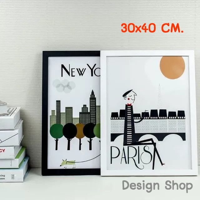 กรอบรูป สไตล์โมเดิร์น ขนาด 30x40cm,40×50cm,40×60cm,50×70cm,20×30นิ้ว (สินค้าขายดี)