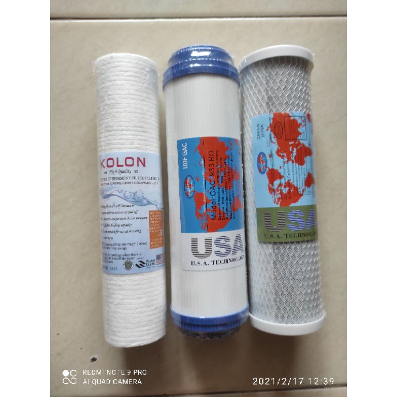 Ro Filter แพ คเกจกรองคาร บอน Gac Carbon Cto Shopee Thailand