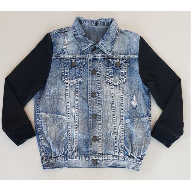 เสื้อแจ๊คเก็ตวินเทจ  H.C.M.II Size S(I828)