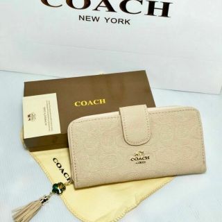 กระเป๋าสตางค์ใบยาวcoachเกรดพรีเมียม พร้อมส่งคะ