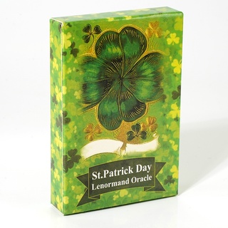 St.patricks Day Lenormand ไพ่ทาโรต์ วันเซนต์แพทริกส์ ออราเคิล นําโชค