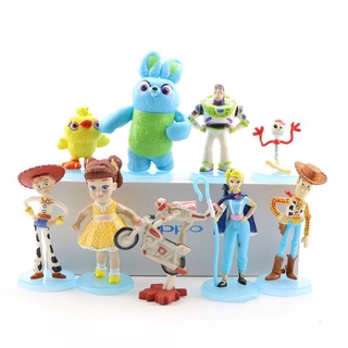 ฟิกเกอร์การ์ตูน Toy Story 4 Woody 9 ชิ้น