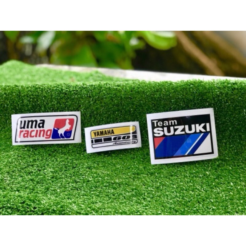 สติ๊กเกอร์มอเตอร์ YAMAHA ,UMA RACING, TEAM SUZUKI