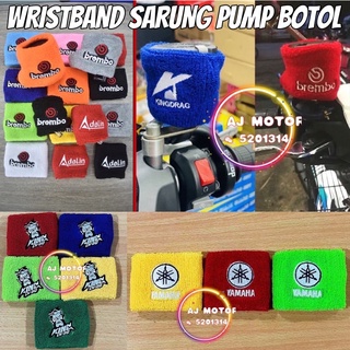 Wristband SARUNG TANK FLUID MASTER PUMP BOTOL MINYAK BRAKE OIL CUP KAIN COVER HOSE PIPE MORIN RACING BOY RCB MOTOCYCLE