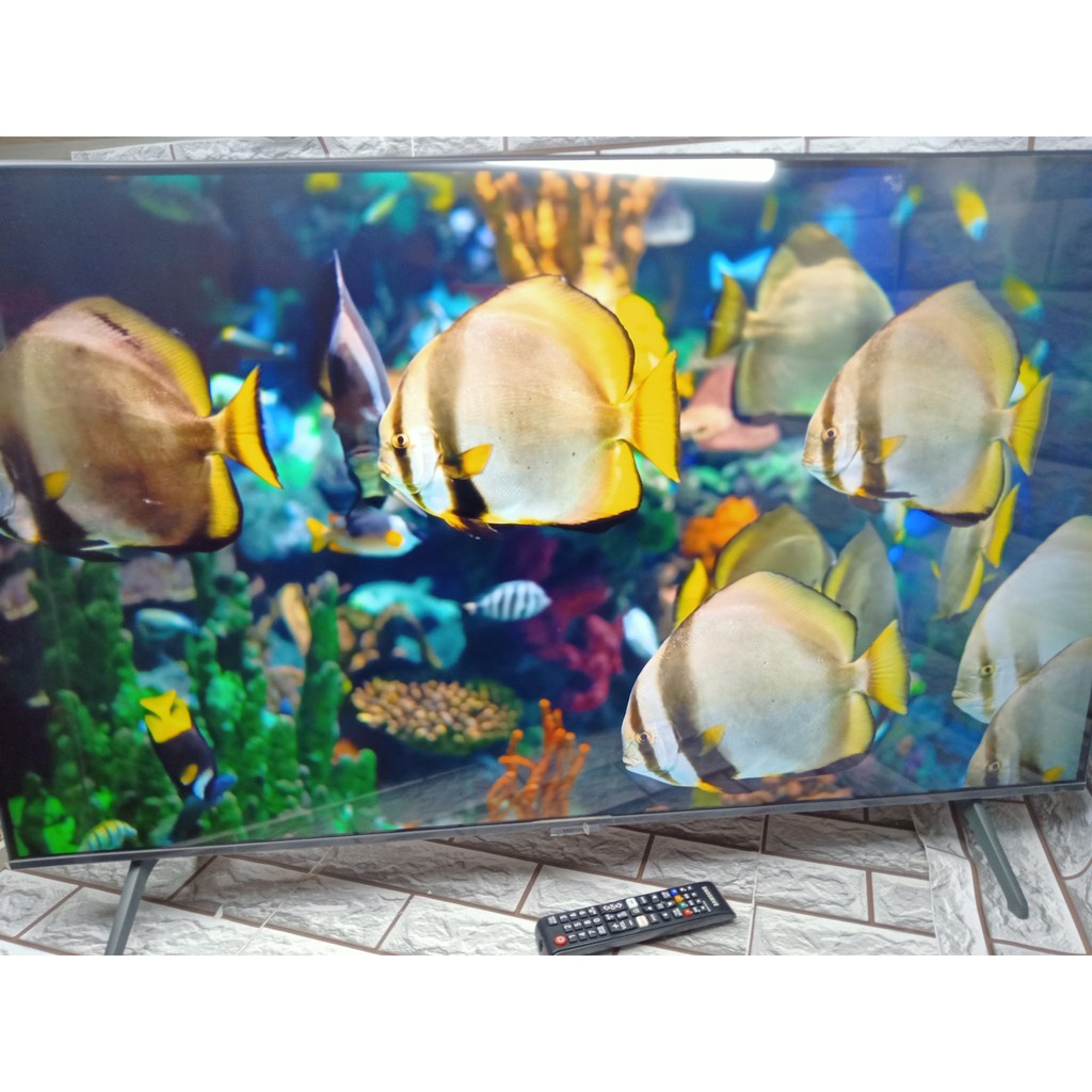 สมาร์ททีวี ซัมซุง 43 นิ้ว 4k smart tv samsung 4k Crystal UHD จอขอบบาง สภาพสวยๆ
