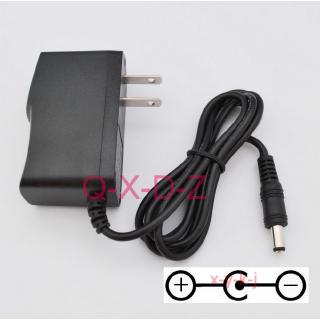 AC-DC 9V 500mA 1000mA 1A Power Supply Adapter อะแดปเตอร์เพาเวอร์เอฟเฟกกีตาร์เหยียบ US plug guitar foot pedal Board Effect adapter Reverse Polarity Negative Inside