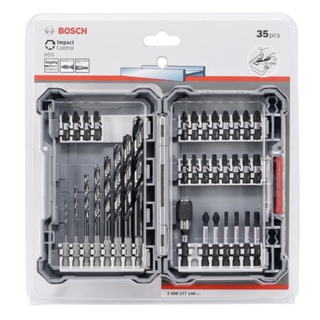 ชุดดอกไขควง+ดอกสว่าน 35ชิ้น BOSCH #2608577148