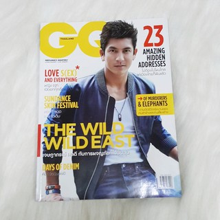 นิตยสารมือสอง GQ ปก ติ๊ก เจษฎาภรณ์ NO.3 November 2014 / สภาพดี เก็บอย่างดี หน้าปกมีรอยเปื้อนเป็นมาตั้งแต่แรกแล้วค่ะ