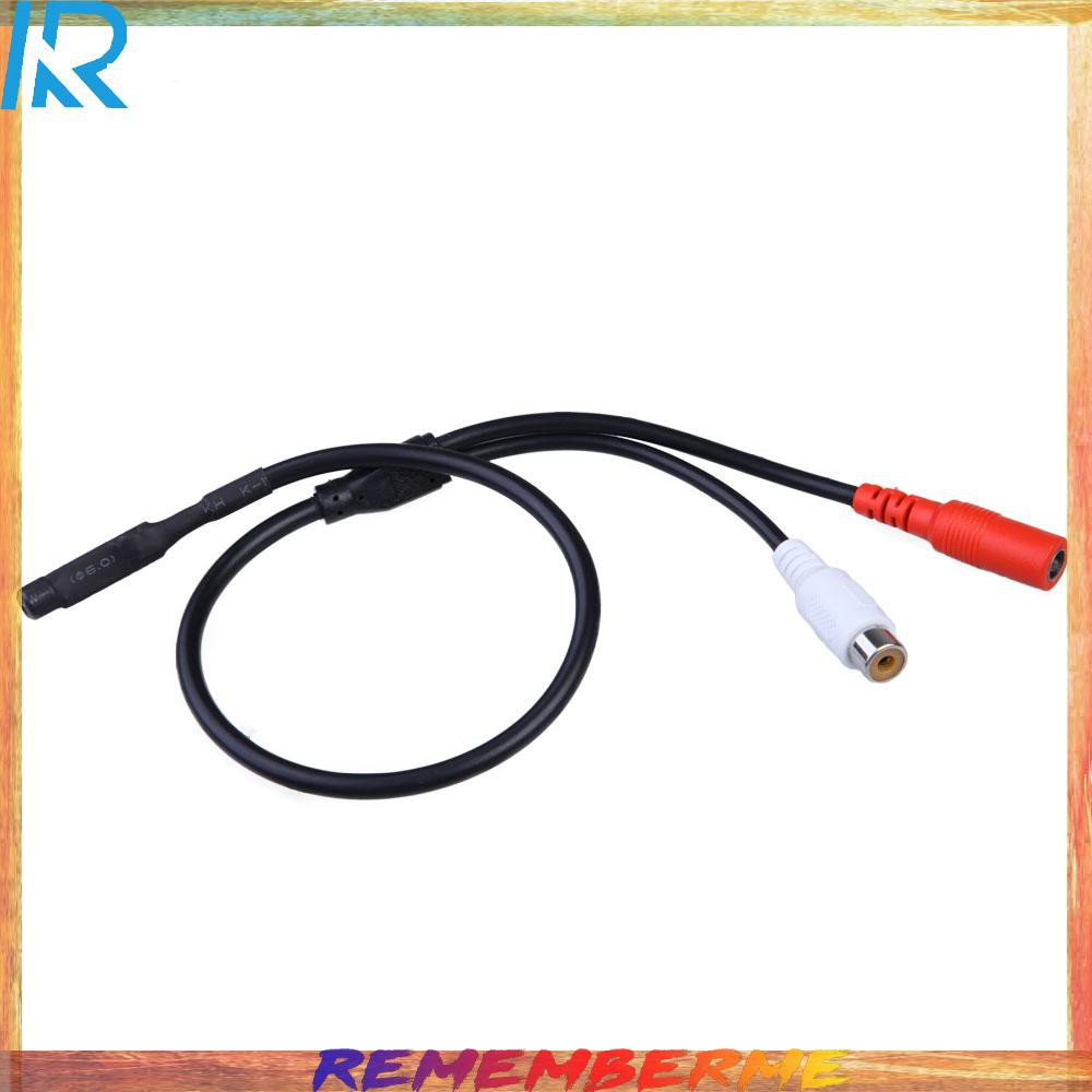 Rememberme🌸Mini Spy Hidden CCTV Microphone for Surveillance DVR System CCTV Recorder