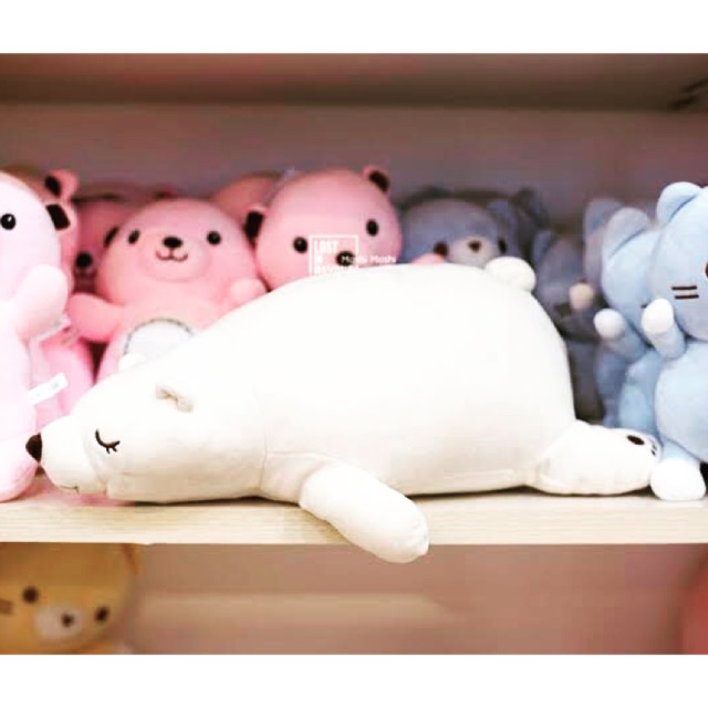 SALE🔥ตุ๊กตาหมีนอน moshi moshi สุดน่ารัก❤️🐼