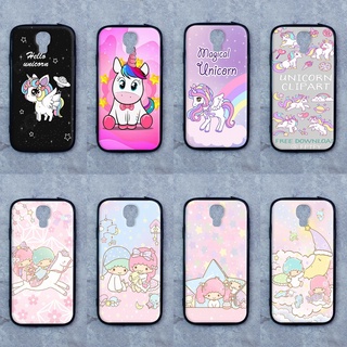 เคส Samsung S4 ลายยูนิคอร์น-ลิเติ้ลทวิน ขอบนิ่มหลังแข็ง เคสมือถือ เคสโทรศัพท์ Case เคส TPU ขอบนิ่มหลังแข็ง