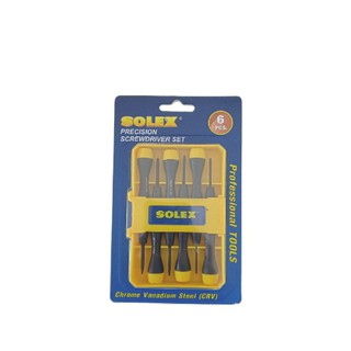 SOLEX ชุดไขควงนาฬิกา 6 ชิ้น
